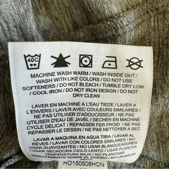 Nike Running Shirt Hooded Long Sleeve Zip Pocket Gray Stretch Top  SZ XS  #1965 - Picture 11 of 13